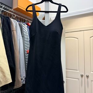 Lululemon Athletica Black V-Neck Dress